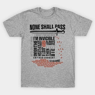 Tis But A Scratch T-Shirt